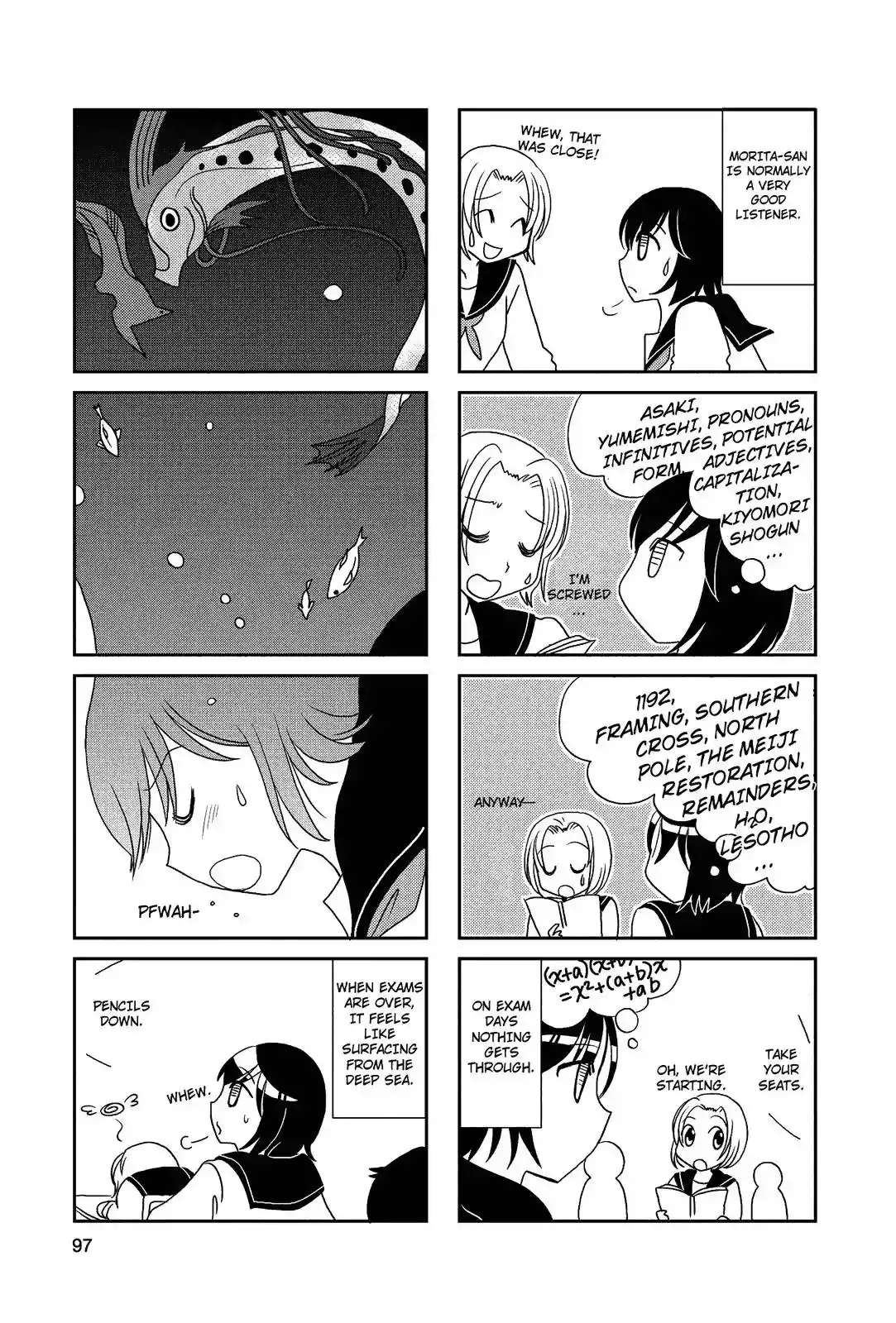 Morita-san wa Mukuchi Chapter 72 3